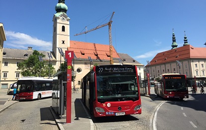 Busse in Klagenfurt