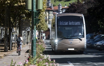 Elektrobus Irizar ie tram