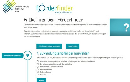 Förderung in NRW