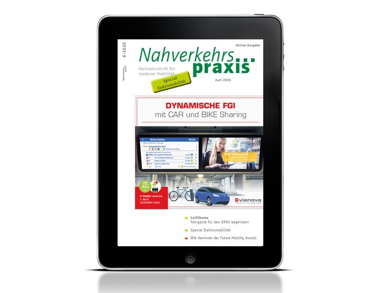 Juni-Ausgabe der Nahverkehrs-praxis