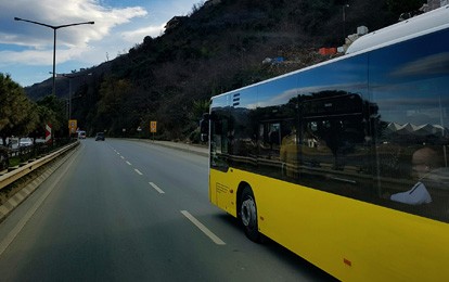 Bus unterwegs