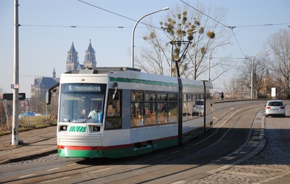 Straßenbahn der MVB