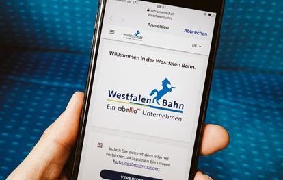 Schnelles WLAN für die WestfalenBahn