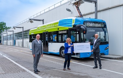 Förderbescheid für Münsters E-Busse