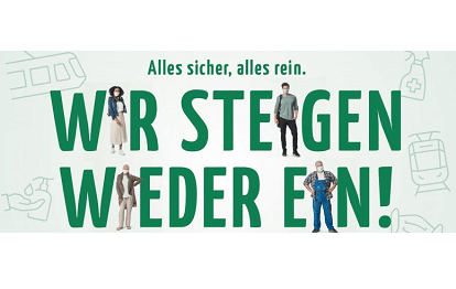 Österreich Kampagne “Alles sicher, alles rein. Wir steigen wieder ein!”