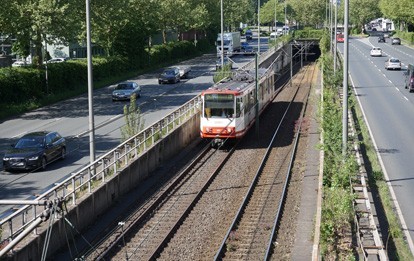 Stadtbahn in Dortmund