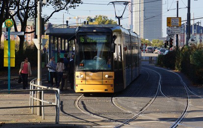 Straßenbahn in Frankfurt