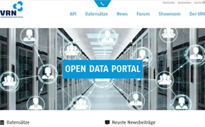 Das Open-Data-Portal des VRN bietet IT-Entwicklern, versierten Kunden bzw. den registrierten Benutzern Zugang zum Open-Data Forum, für die Möglichkeit des inhaltlichen Austausches und der Vernetzung sowie ein Austausch sämtlicher ÖPNV-Daten etwa zu Haltestellen, Fahrplänen oder Echtzeitinformationen im VRN-Gebiet.