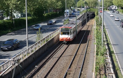 Stadtbahn in Dortmund