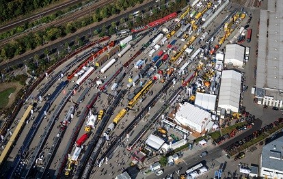 InnoTrans Freigelände aus der Luft