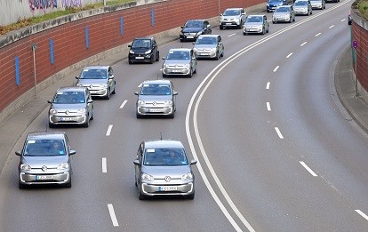 29 VW eUps verstärken ab sofort die swa Carsharing-Flotte. Sie sind sowohl flexibel als auch stationsbasiert im Einsatz (Bild: swa / Thomas Hosemann)