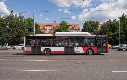 Bus in Nürnberg (Bild: VAG - Peter Dörfel)