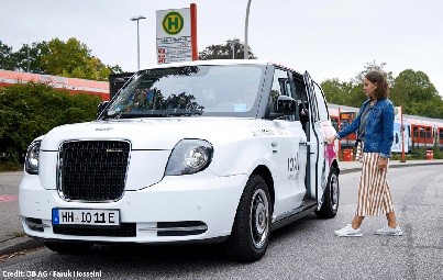 Gemäß dem Ridepooling-Ansatz werden die ioki-Kunden in Hamburg mit ähnlichen Routen mit Hilfe eines Algorithmus automatisch zu Fahrgemeinschaften gebündelt und gemeinsam befördert.