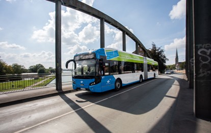 Die Stadtwerke Münster machen Tempo bei der Umstellung auf Elektrobusse: Noch in diesem Jahr sollen erste Elektrobusse auf der Linie 8 fahren. Diese fährt zwischen dem nördlichen Stadtteil Coerde und Wolbeck im Südosten der Stadt.