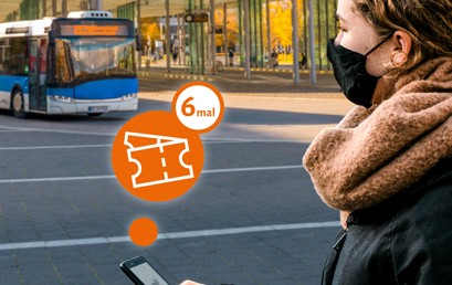 Die 6er-Mehrfahrten-Karten für den Verkehrsverbund Region Braunschweig können ab sofort in der App „VRB-Fahrinfo & Tickets“ gekauft werden. Seit dem 1. Januar gibt es die 6er-Mehrfahrtenkarten im Ticket-Angebot des VRB.