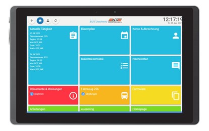 Effiziente Mitarbeiterkommunikation, einheitliche Planungsprozesse und intuitive Bedienung – die BUS Ostschweiz AG setzt auf das IVU.pad vom IT-Spezialisten IVU Traffic Technologies. Voll integriert in die Produkte der IVU.suite sorgt die mobile Tablet-App nun für eine reibungslose Kommunikation zwischen Fahrpersonal, Disposition und Werkstatt.