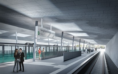 Die geplante U-Bahn-Linie U5 wird einen wesentlichen Beitrag zur Mobilitätswende leisten. Neue Berechnungen zeigen, dass dieser Beitrag deutlich größer sein wird als bislang prognostiziert.