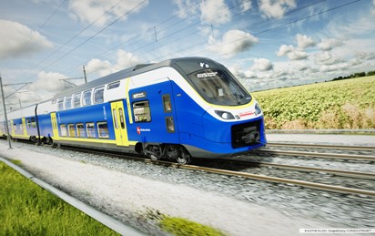 Alstom arbeitet an der Konstruktion des neuen Doppelstocktriebzuges für das Expresskreuz Bremen-Niedersachsen (EBN), der ab Dezember 2024 rollen soll.