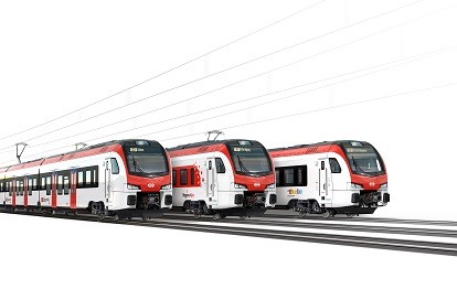 Flottenübersicht (Visualisierung: Stadler)