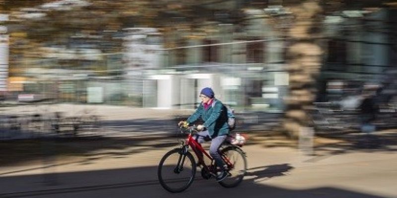 In der Pandemie gewinnt das Fahrrad als Fortbewegungsmittel vor allem im Freizeitverkehr an Bedeutung (Bild: Manuel Balzer, KIT)