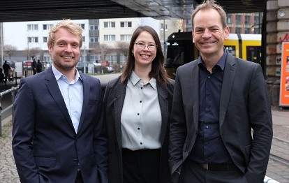 Dr. Jörn Richert, Pelin Wolk, Torben Greve (Bild: Mobility Institute Berlin)