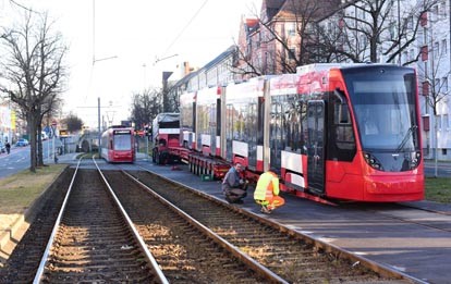 Am 25. Februar 2022 konnte die erste Straßenbahn des Typs Avenio in Empfang genommen werden. Insgesamt 26 Straßenbahnen hat die VAG Nürnberg bei Siemens Mobility bestellt, um ihre Flotte zu erneuern und zu verstärken, um das Angebot auch ausbauen zu können.
