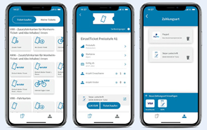 Die Bahnen der Stadt Monheim GmbH (BSM) haben gemeinsam mit HanseCom eine App für mobiles Ticketing entwickelt. Sie eröffnet den Kunden des Verkehrsunternehmens einen einfachen und intuitiven Zugang zu digitalen Fahrscheinen.