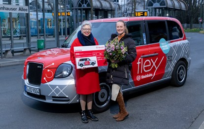 Die Rheinbahn startete am 29. März 2023 ihren neuen On-Demand-Service flexy, ein Mobilitäts-Angebot, das ganz ohne festen Fahrplan oder Linienweg auskommt.