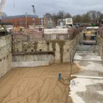 Baustart Ausfädelung für die U4 Horner Geest in Hamburg
