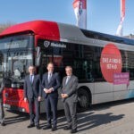 Erster Wasserstoffbus in Düsseldorf eingetroffen