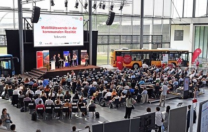 6. Regionalkonferenz Mobilitätswende in der Aktionshalle der Messe Karlsruhe (Bild: TRK GmbH / Uli Deck)