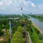 Doppelmayr-Seilbahn verbindet Ausstellungsparks der BUGA in Mannheim