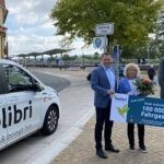 Holibri gratuliert dem 100.000sten Fahrgast