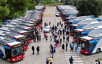 56 Mercedes-Benz Citaro hybrid für Kyma Mobilità in Tarent (Bild: Daimler Truck AG)