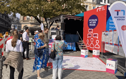 Roadshow zur Regiotram (Bild: AVV)