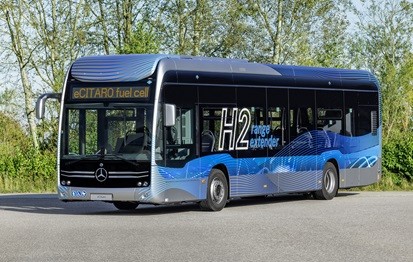 Mercedes-Benz eCitaro fuel cell ist „Bus des Jahres“ und „Ökologischer Bus des Jahres“ (Bild: Daimler Truck AG)