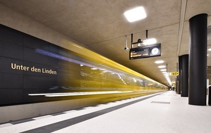 Bahnsteig Unter den Linden der Linie U5 (Bild: BVG / Oliver Lang)