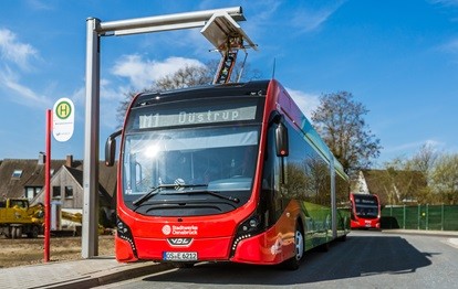 Sorgen seit fünf Jahren für das „Osnabrücker E-Gefühl": Die E-Gelenkbusse der Stadtwerke Osnabrück (Bild: Stadtwerke Osnabrück)