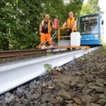 Heiße Sommer verformen Schienen