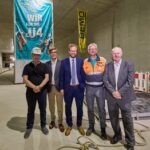 Richtfest auf der U4 Horner Geest