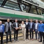 Grundsteinlegung zum Werksausbau in Neumark