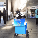 swa starten neue Respekt-Kampagne für rauchfreie Haltestellen