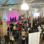 Volles Haus beim Infomarkt zur Regiotram Aachen