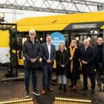 BVG feiert Richtfest auf dem neuen E-Bus-Betriebshof „Treptow“ BVG feiert Richtfest auf dem neuen E-Bus-Betriebshof „Treptow“