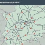 Digitale Baustellenkarte informiert Reisende über Großbaustellen
