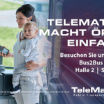 Digitale Fahrerkommunikation im Fokus: TeleMatrik auf der BUS2BUS 2026